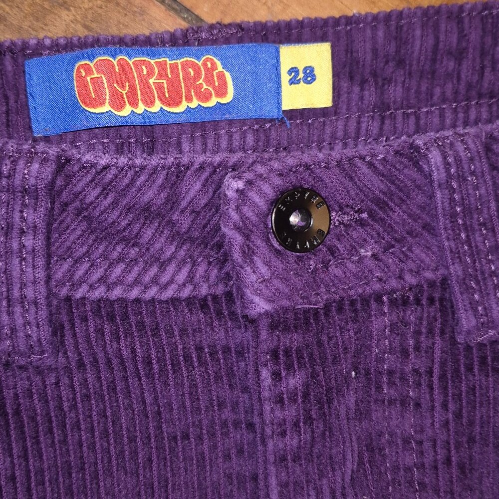 Empyre corduroy dark purple pants size 28